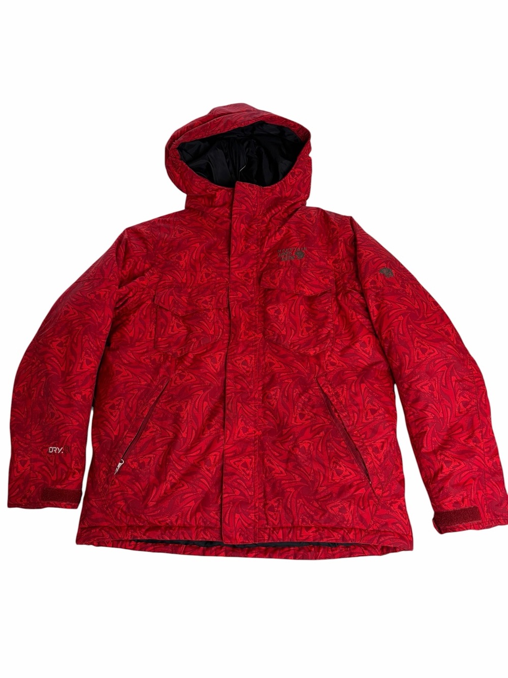 Mountain Hardwear Youth Ski Jacket, Red, size M